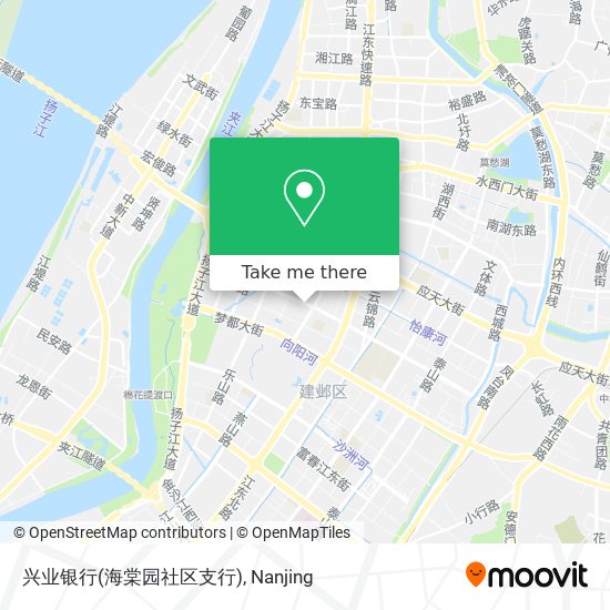 兴业银行(海棠园社区支行) map