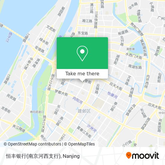 恒丰银行(南京河西支行) map
