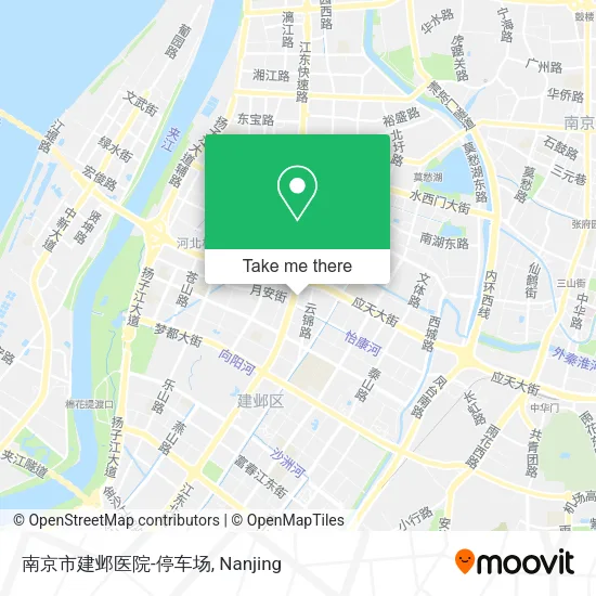 南京市建邺医院-停车场 map