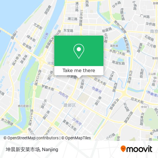 坤晨新安菜市场 map