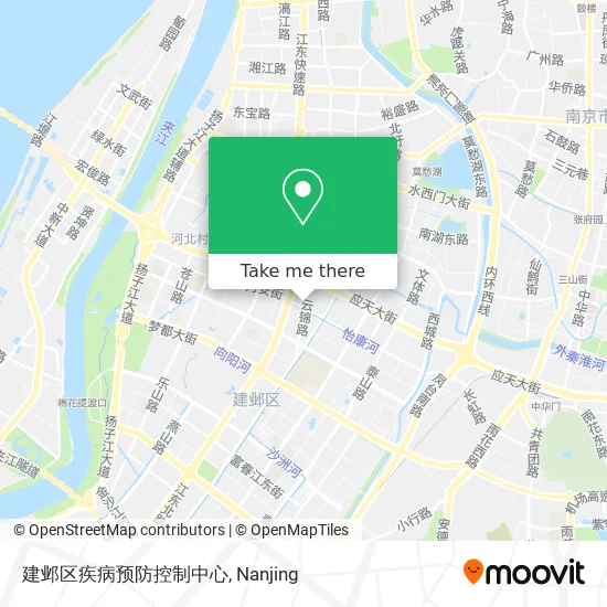 建邺区疾病预防控制中心 map