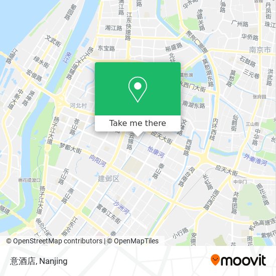 意酒店 map