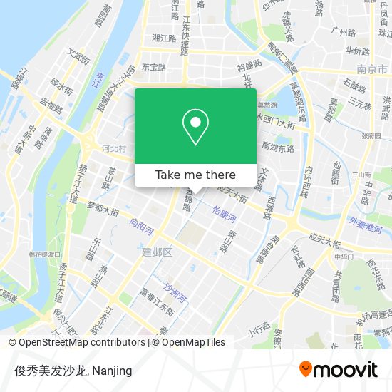 俊秀美发沙龙 map