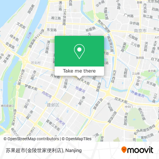 苏果超市(金陵世家便利店) map