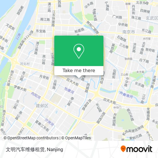 文明汽车维修租赁 map