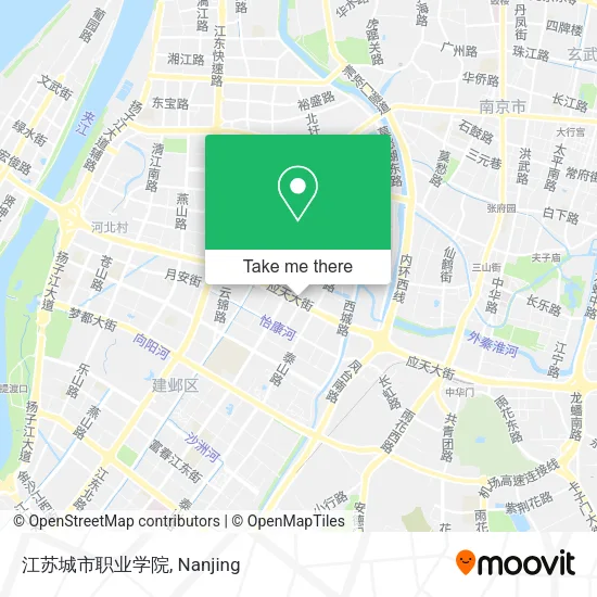 江苏城市职业学院 map