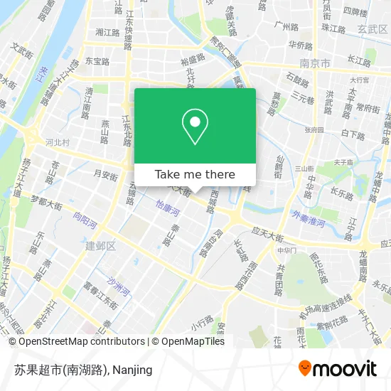 苏果超市(南湖路) map