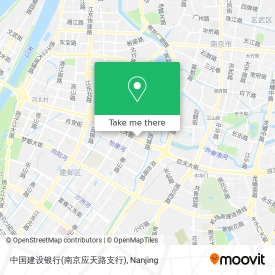 中国建设银行(南京应天路支行) map