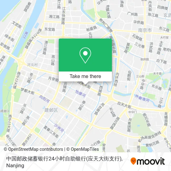 中国邮政储蓄银行24小时自助银行(应天大街支行) map
