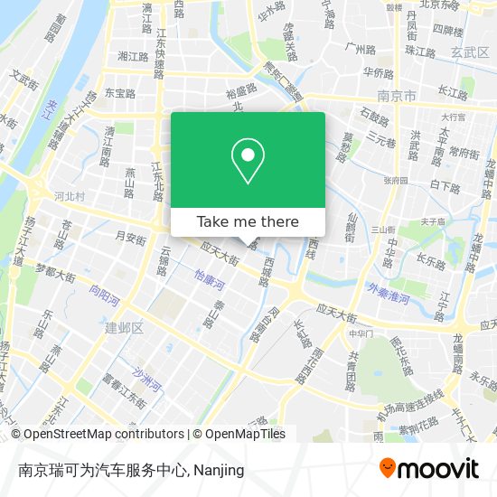 南京瑞可为汽车服务中心 map