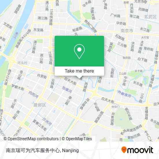 南京瑞可为汽车服务中心 map