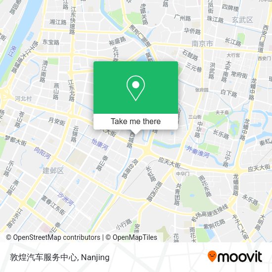 敦煌汽车服务中心 map