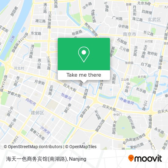 海天一色商务宾馆(南湖路) map