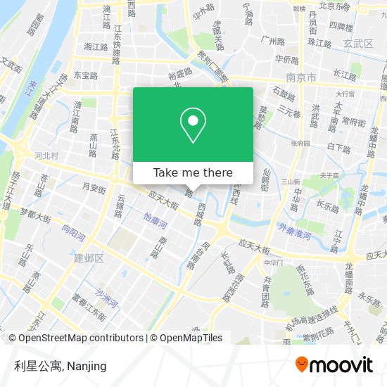 利星公寓 map