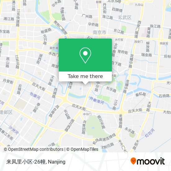 来凤里小区-26幢 map