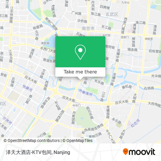 泽天大酒店-KTV包间 map