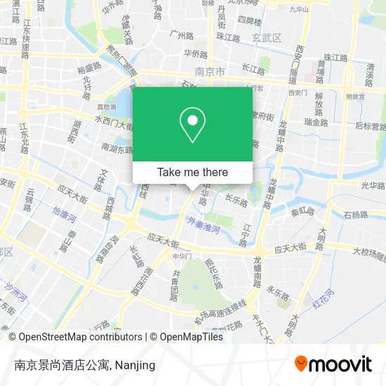 南京景尚酒店公寓 map