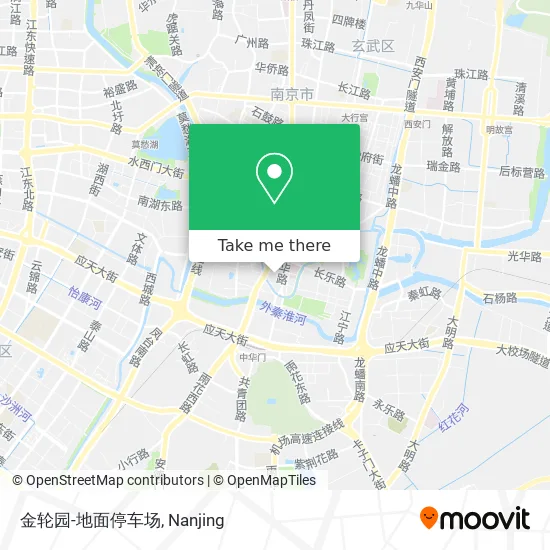 金轮园-地面停车场 map