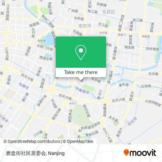 磨盘街社区居委会 map