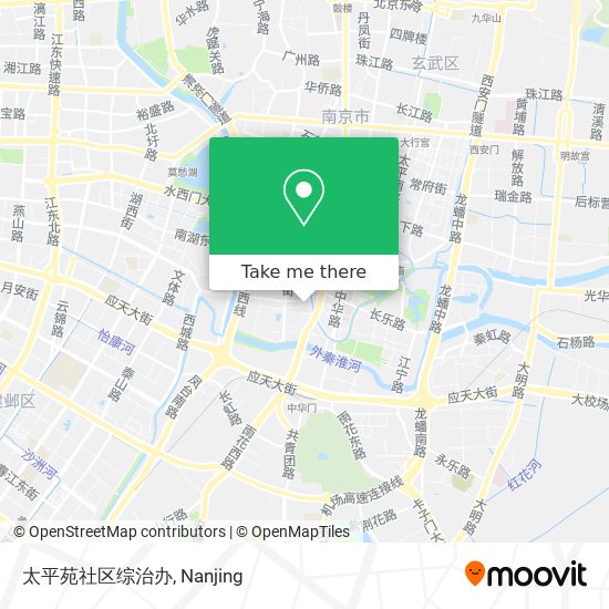 太平苑社区综治办 map