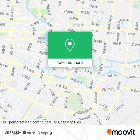 精品休闲食品屋 map