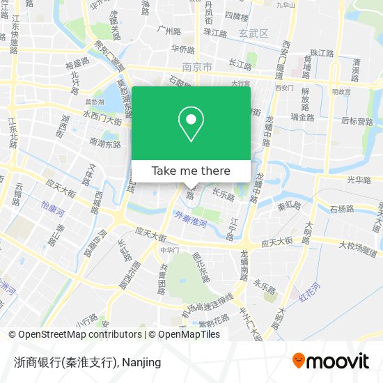 浙商银行(秦淮支行) map