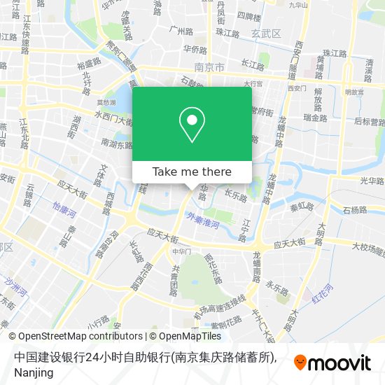 中国建设银行24小时自助银行(南京集庆路储蓄所) map