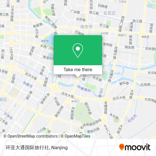 环亚大通国际旅行社 map