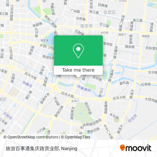 旅游百事通集庆路营业部 map
