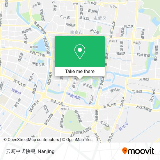 云厨中式快餐 map