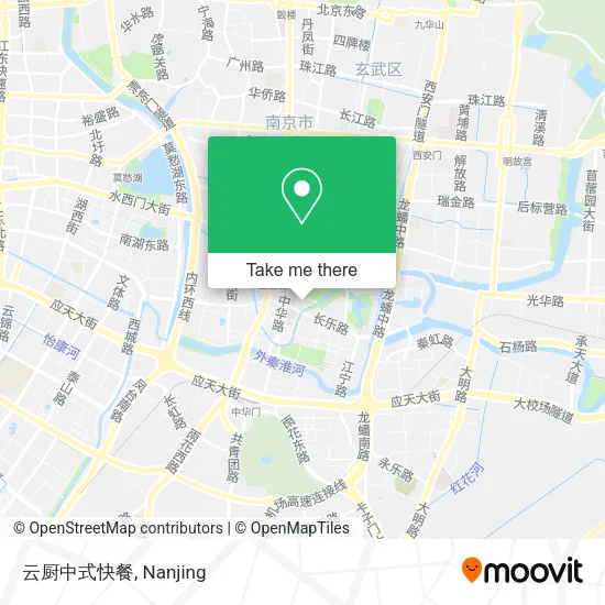 云厨中式快餐 map