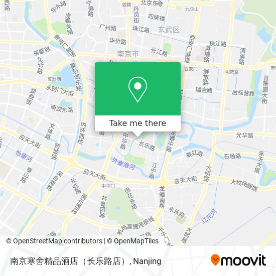 南京寒舍精品酒店（长乐路店） map