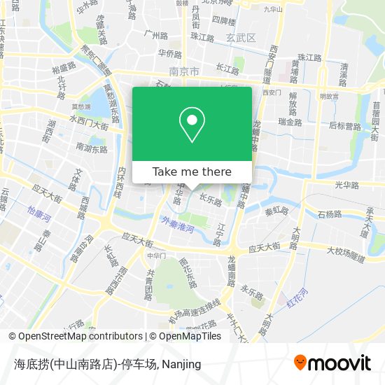 海底捞(中山南路店)-停车场 map
