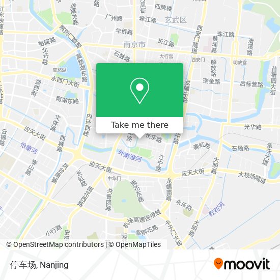 停车场 map