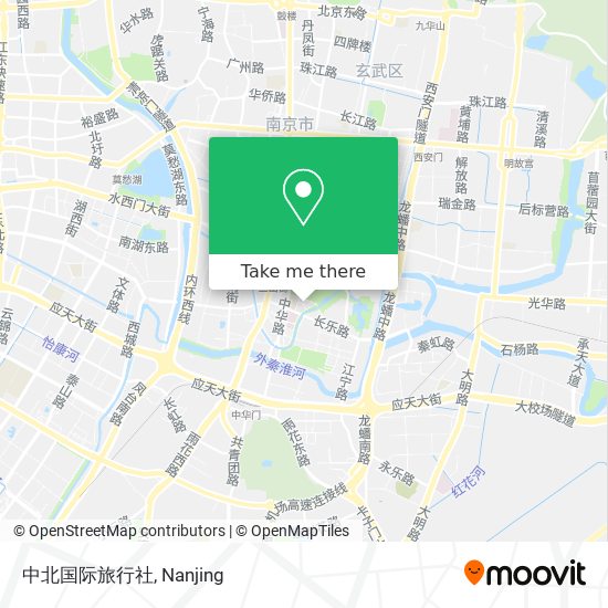 中北国际旅行社 map