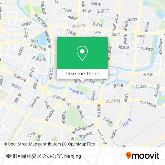 秦淮区绿化委员会办公室 map