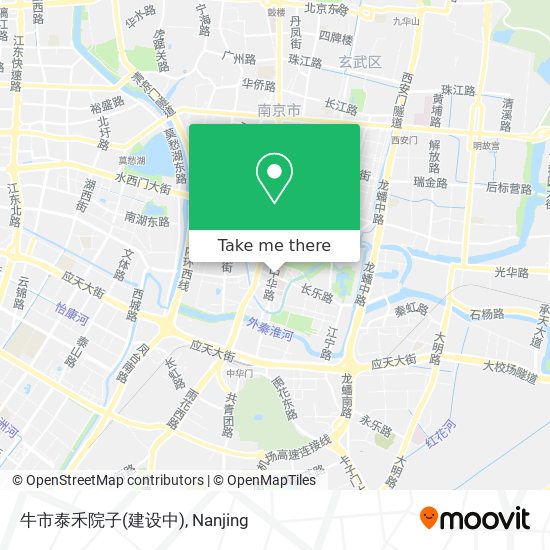 牛市泰禾院子(建设中) map