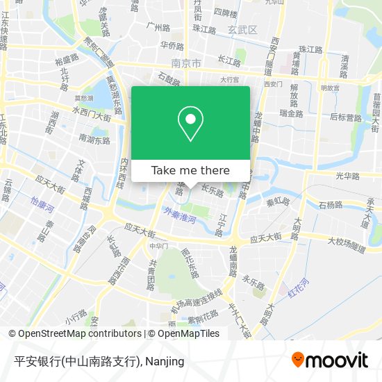 平安银行(中山南路支行) map