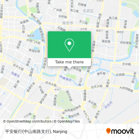 平安银行(中山南路支行) map