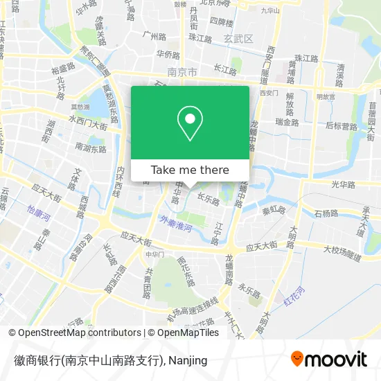 徽商银行(南京中山南路支行) map