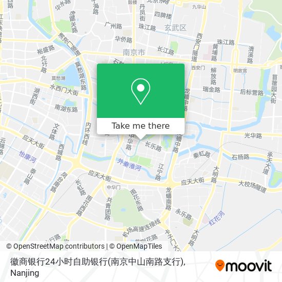 徽商银行24小时自助银行(南京中山南路支行) map