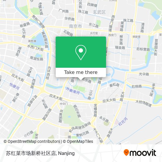 苏红菜市场新桥社区店 map