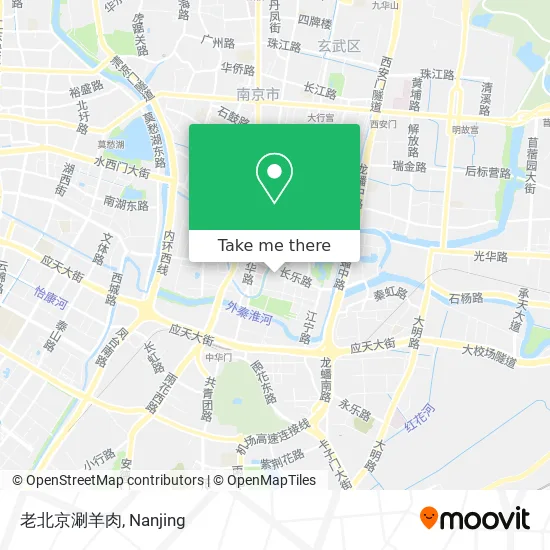 老北京涮羊肉 map