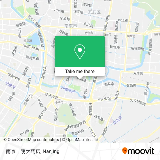 南京一院大药房 map