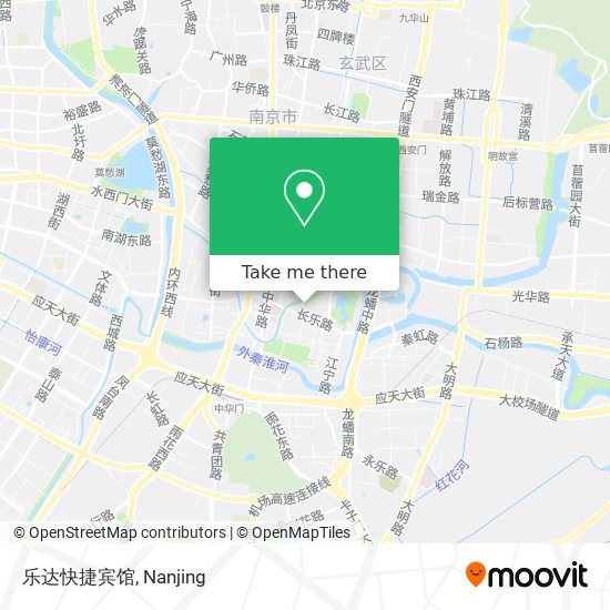 乐达快捷宾馆 map