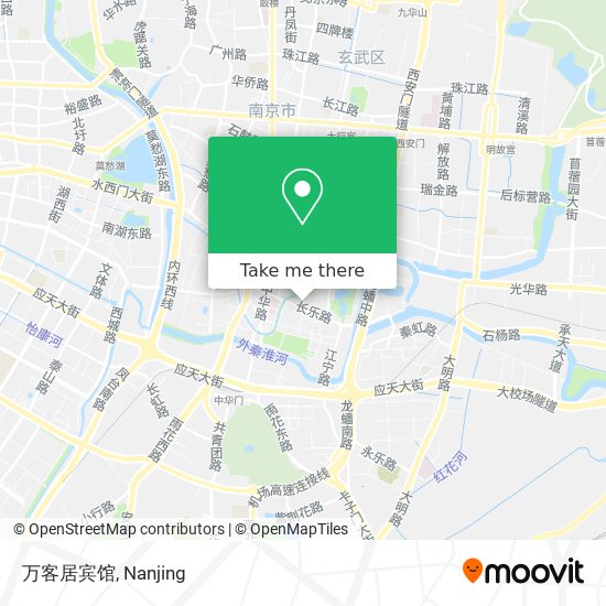 万客居宾馆 map
