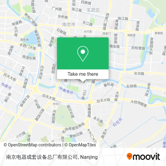 南京电器成套设备总厂有限公司 map