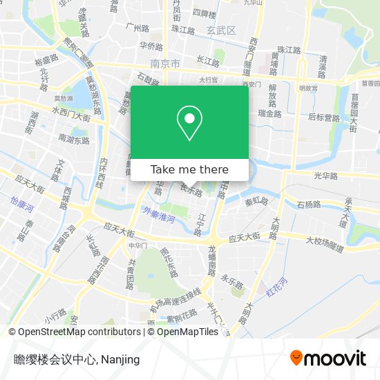 瞻缨楼会议中心 map