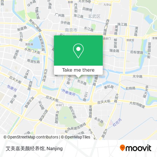 艾美嘉美颜经养馆 map