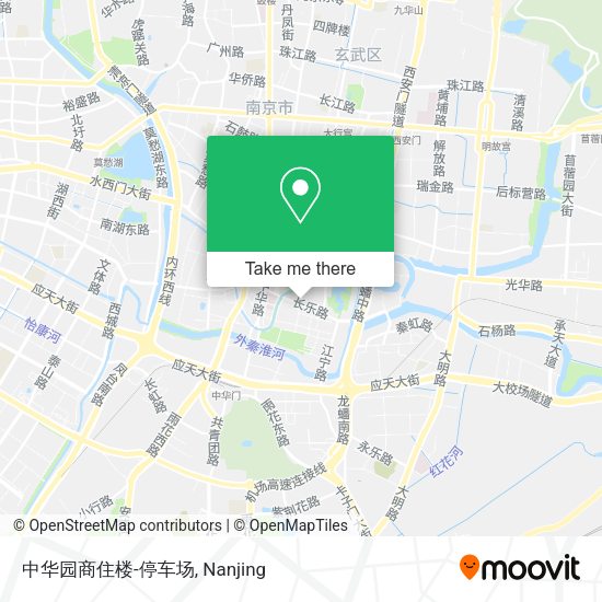 中华园商住楼-停车场 map